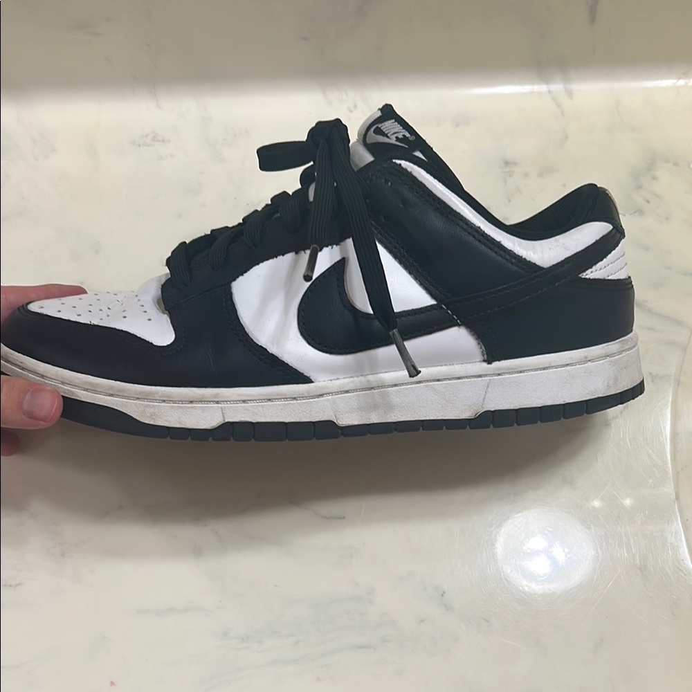 Nike Panda Sneakers in Black and White - Picture 9 of 13